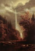 Albert Bierstadt Multnomah Falls oil on canvas